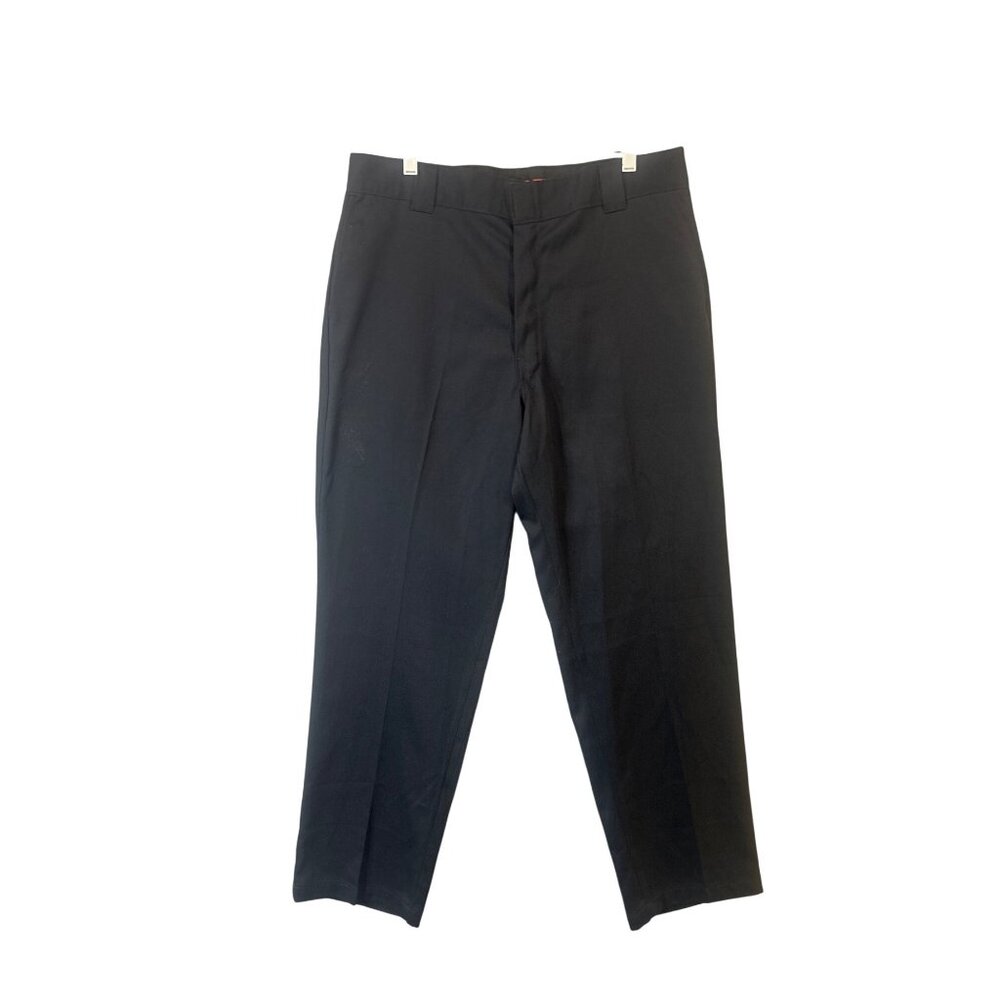 Dickies 874 Flex Original Fit Black Work Pants 38x32 Durable & Comfortable EUC